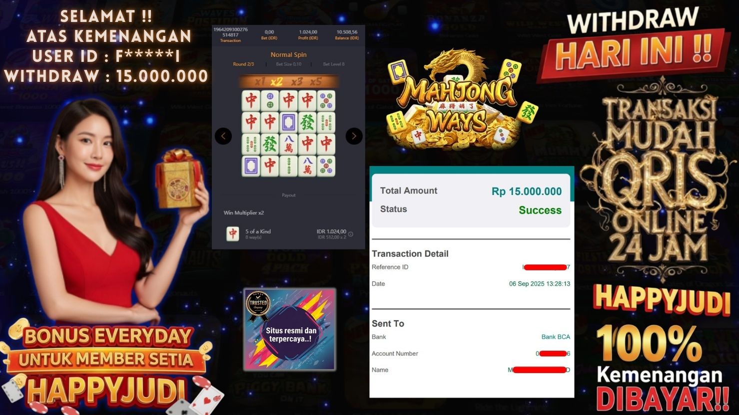 HAPPYJUDI JACKPOT SLOT MAHJONG WAYS